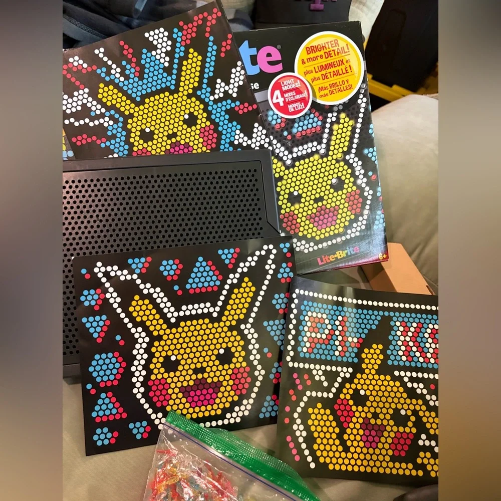 Never used lite brite Pokémon